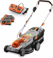 Fuxtec akumuliatorinė vejapjovė 40V 37 cm pjovimo plotis, reguliuojamas aukštis, FX-E2RM37SET