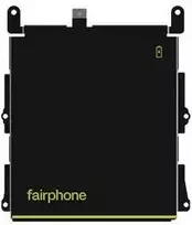 Fairphone F6BATT-1ZW-WW1, Baterija, Fairphone, Fairphone (6-oji karta), Juoda, Ličio jonų (Li-Ion), 4415 mAh