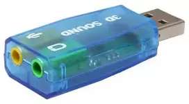 Garso plokštė/audio adapteris „Virtus“ SC-USB-02 USB Gembird