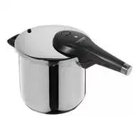WMF Greitpuodis WMF Perfect Premium 6,5 l, szybkowar 22 cm, polerowana nerūdijantis plienas Cromargan, indukcija, poziomy gotowania 2, pokrętło wielofunkcyjne