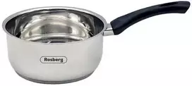 Kastrolis Rosberg R51210E16K 16 cm 1 5 litri bakelīta rokturis nerūsējošais tērauds 551210E16K ()