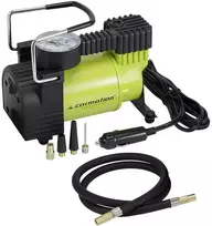 Carmotion Piston air compressor 12V, 11 BAR, 35L / min, analog pressure gauge, 4 adapters