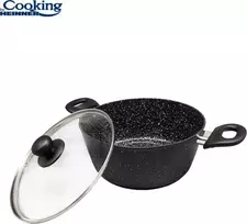 Cooking By Heinner Puodas su dangčiu aliuminio su keramikos danga 2.8L 22x9cm HR-NL-22S HEINNER