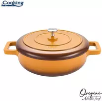 Cooking By Heinner NAUDOTAS ALUMINIO KEDA + ŠILDYMAS 26x8 CM, 3.4L, Nicolai Tand, ORIGINI, GAMYBA HEINNER