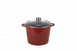 ALIUMINIO PUODAS SU DANGTELIU 24X18CM, 8,2L, CALABRIA, COOKING BY HEINNER