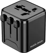 Mobile Origin Universalus kelioninis adapteris PW30 EU/UK/US/AUS juodas