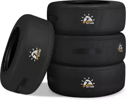 Zettum viso rato padangos apsauga, atspari vandeniui ir UV, 600D Oxford, TC-SG-TE-2231-4PC-BLK