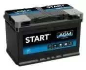Akumuliatorius Akumuliatorinis Start EFB75 Ah. R+ 12V 780A 310x175x175