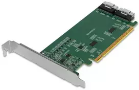 Icy Dock IcyDock Adapteris 2x SlimSAS 8i to PCIe Adapteris with Redriver
