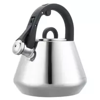 Virdulys, Plieninis virdulys su švilpuku 2,5 l blizgus, indukcinis, Klausberg kb-7947
