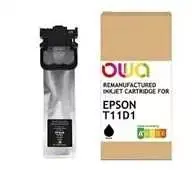 OWA Armor rašalinis spausdintuvas, skirtas Epson WF C5390/5890, juodas, 100 ml, komplekte su C13T11D140