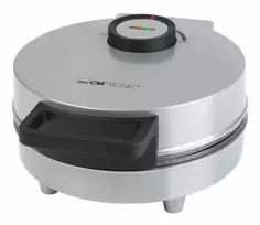 Vaflinė Clatronic HA 3833 1 waffle(s) 1200 W Juodas, Sidabrinis