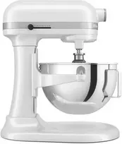 Virtuvinis kombainas Kitchenaid 5KSM55SXXEWH Küchenmaschine 5,2 L HEAVY DUTY (Schüsselheber) Weiß