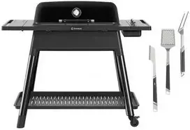 Everdure Furnace Gen III kaasugrilli, musta, sis. premium grillausvälinesetin