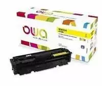 Toneris Armor OWA Armor dažai, skirti HP Laserjet M 450, 454, 455, 470, 479, 2100 puslapių, W2032A, geltona