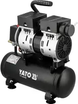 Toya Sa Poland Oro kompresorius tylus | betepalinis | 6L/0.8MPA/8BAR/116PSI/ 107l/min | 550 W (YT-23340)