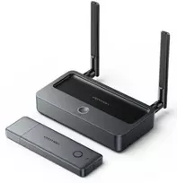Vention Bezprzewodowy transmiter Enterprise HDMI to HDMI + VGA + 3.5mm TRS + USB-C Transmitter and Receiver Gray