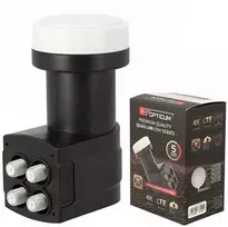 LNB keitiklis QUAD OPTICUM Raudonas 03H PREMIUM