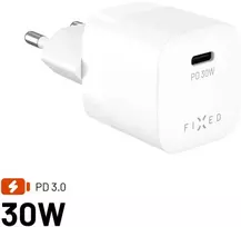 Fixed Įkroviklis fiksuotas Mini 1x USB-C 3 A (FIXCG30M-C-WH)