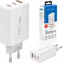 Montis USB Type A + 2x USB Type C sieninis įkroviklis 65W MT124 Montis