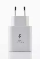 25W PD 3.0 USB-C sieninis įkroviklis Android / iPhone telefonams (Juodas, be laido)
