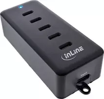 HUB USB iLuv InLine® 5-Port USB-C PowerHub, Ladegerät-Erweiterung, max. 100W