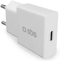 Įkroviklis SBS Mobile SBS PD Reiselader UltraSlim 30W USB-C GaN baltas