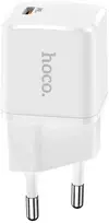Dėklas Įkroviklis Hoco N10 20W USB-C baltas