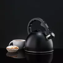 Virdulys 2,5 l SPARK juodos matinės spalvos Ambition 42774