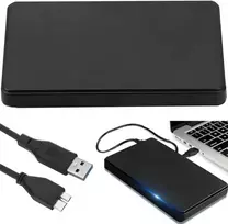 Obudowa 2,5 colio disko korpusas, SSD HDD SATA disko skyrius, dėklas, adapteris, USB 3.0 laidas