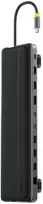 „Baseus EliteJoy EH3 12w1 USB-C“ | 2xHDMI 4K@60Hz | DP 4K@60Hz | 2xUSB-C 10Gb/s | 2xUSB-A 5Gb/s | USB-A 480Mb/s | SD/Micro SD 3.0 | RJ45 1Gb | USB-C PD pilka
