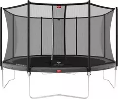 Batutas BERG Favorit Regular 330 pilkas + apsauginis tinklas Comfort