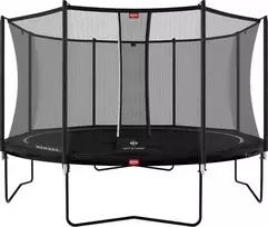 Batutas BERG Favorit Regular 380 Juodas + apsauginis tinklas Comfort