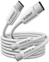 Įkrovimo laidas Anker USB-C / USB-C 240W (baltas) 2 x 1,8 m