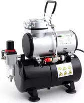 Fengda aerografo kompresorius su oro talpa 3 l, 4 barai, automatinis išsijungimas FD-186