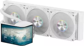 Krux HydroArc 360 Baltas Vanduo Cooling System (KRXE011)