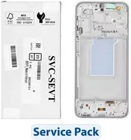 SAMSUNG A26 5G A266B LCD ekranas su integruotu ekranu, baltas, GH82-37049B