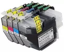 Brother LC-422XL LC422XL rašalinė kasetė Dore suderinama komplektas 4 vnt