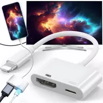Adapteris su apšvietimo jungtimi į HDMI AV
