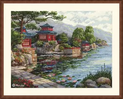 Merejka Ristinytės rinkinys "Tylus varpas" 40x31 cm SK301