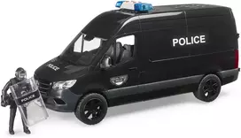 BRUDER policijos autobusiukas MB Sprinter Police Special Forces, 02685