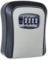 Kodinė dėžutė raktams BERIMAX D9L-6ZCHG 12x9 cm, plastikinė