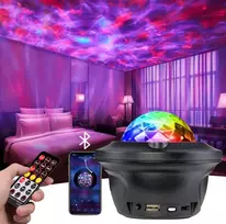 Šviesos efektas su lazeriu BERIMAX 8WN-2JL RGB, 6 W, 14 režimų ir laikmatis