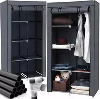 Drabužių spinta ClothGuard C1 BERIMAX tekstilinė 164 cm