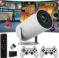Projektorius - žaidimų konsolė GameProjector GP2 BERIMAX Wi-Fi, Android, 2 žaidimų pulteliai
