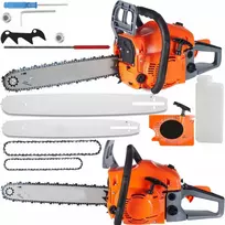 Grandininis pjūklas MaxPower M2 BERIMAX benzininis 5.9 AG 4.4 kW 2in1 16"+18"