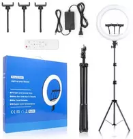 Žiedinė LED lempa BERIMAX N6P-8ZFKI 300 W 240 LED 45 cm
