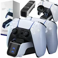 Įkrovimo stotelė PS5 pultams DualCharge DC BERIMAX dviguba