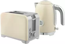 Skrudintuvas HOMCOM Virdulio ir skrudintuvo rinkinys, 2200W, 7 kepimo lygiai, įvairios funkcijos, kreminės spalvos