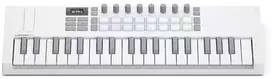 Novation Launchkey Mini 37 MIDI-ohjain, valkoinen